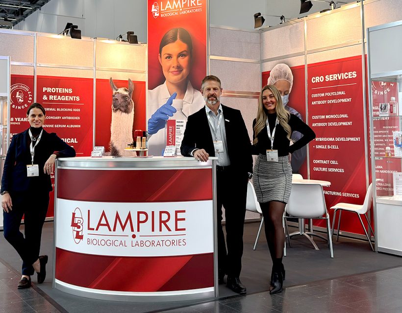 LAMPIRE Medica Conference Booth