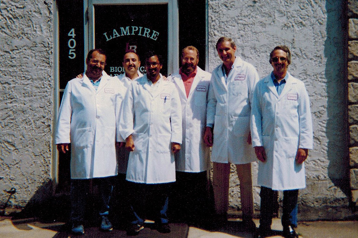 Acquired Mayer & Myles Laboratories, later becoming LAMPIRE's processing lab in Coopersburg, PA